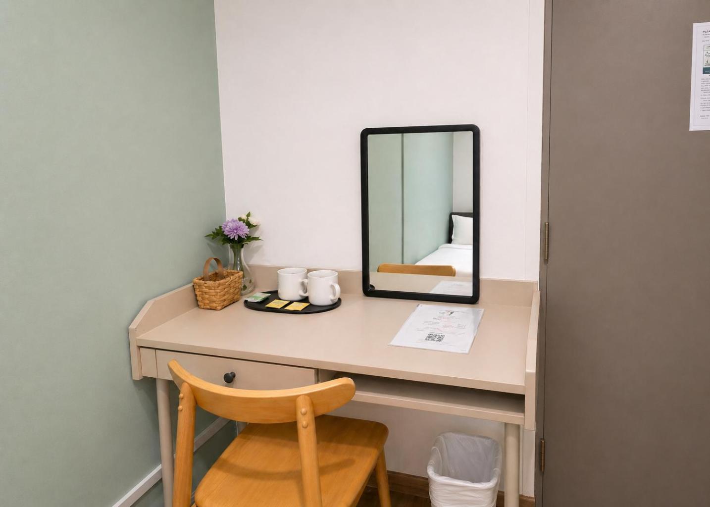 Double Room Common Bathroom